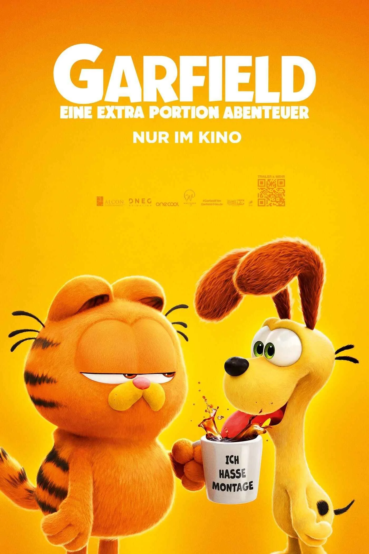 The Garfield Movie (2024) - Stream Animation movies with IPTV SMARTERS IPTV service